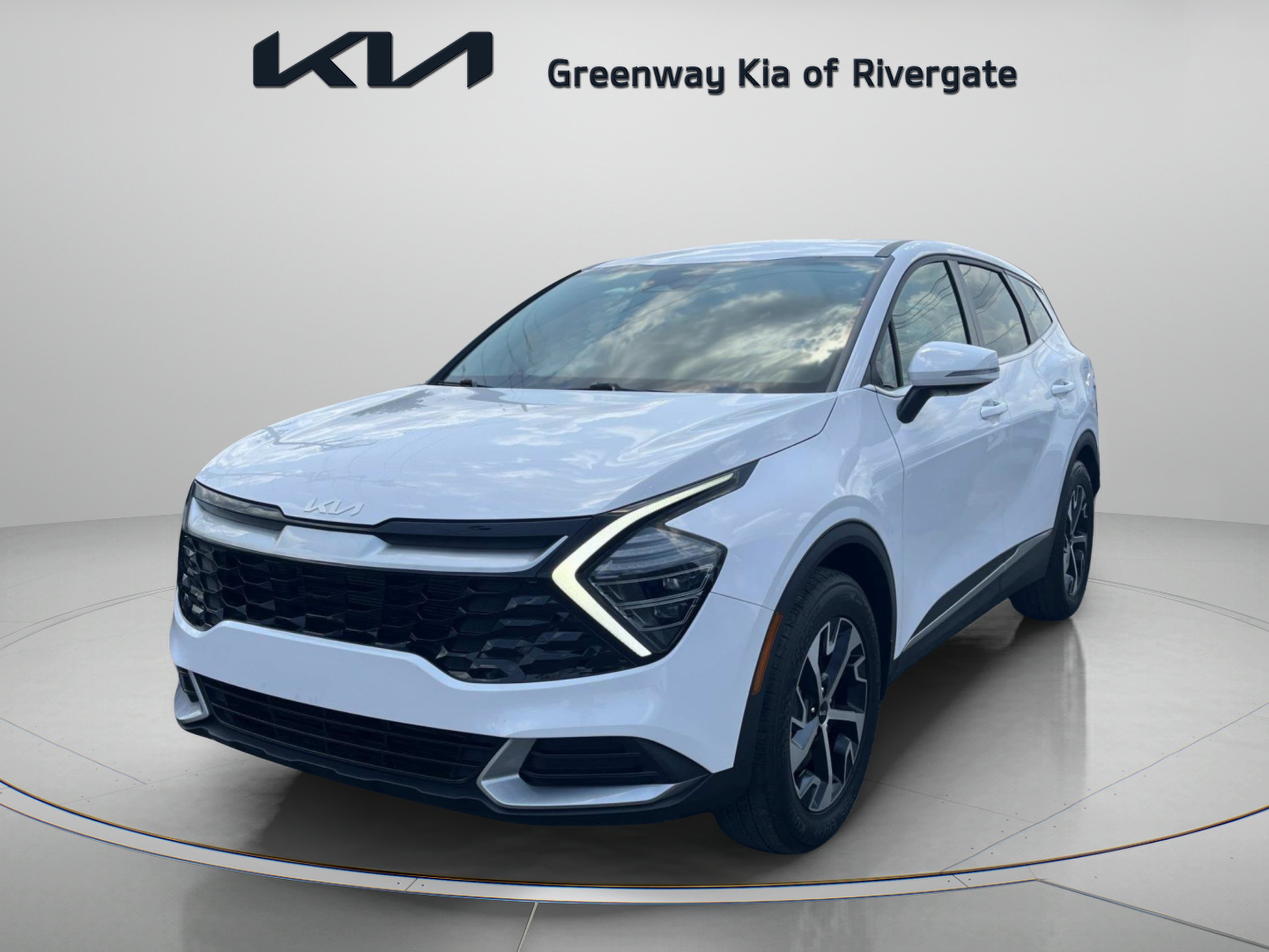 Used 2025 Glacial White Pearl Kia EX image 3