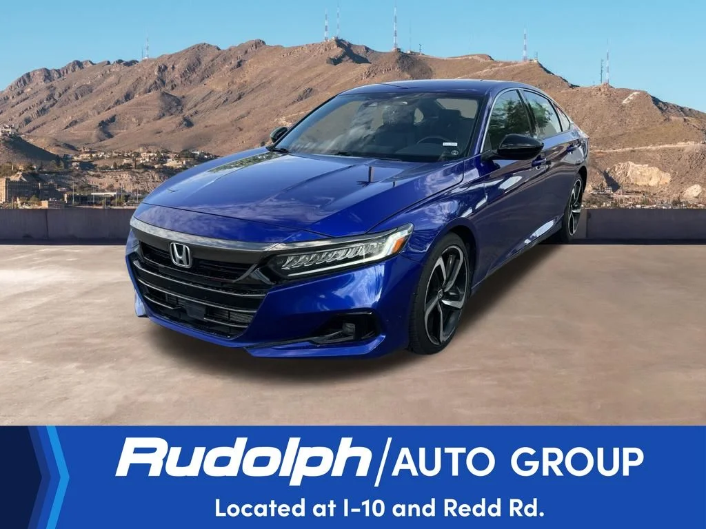 Used 2021 Still Night Pearl Honda Sport image 1