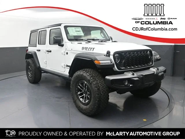 New 2026 Bright White Clear-Coat Exterior Paint Jeep Willys image 1