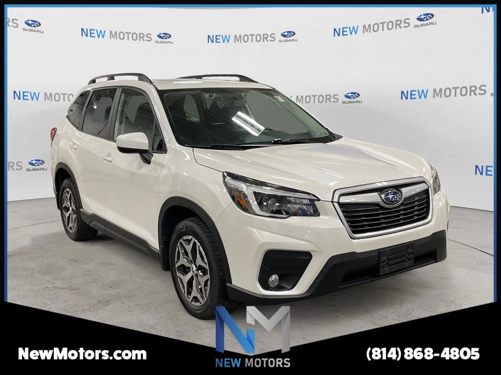 Used 2021 Crystal White Pearl Subaru Premium image 7