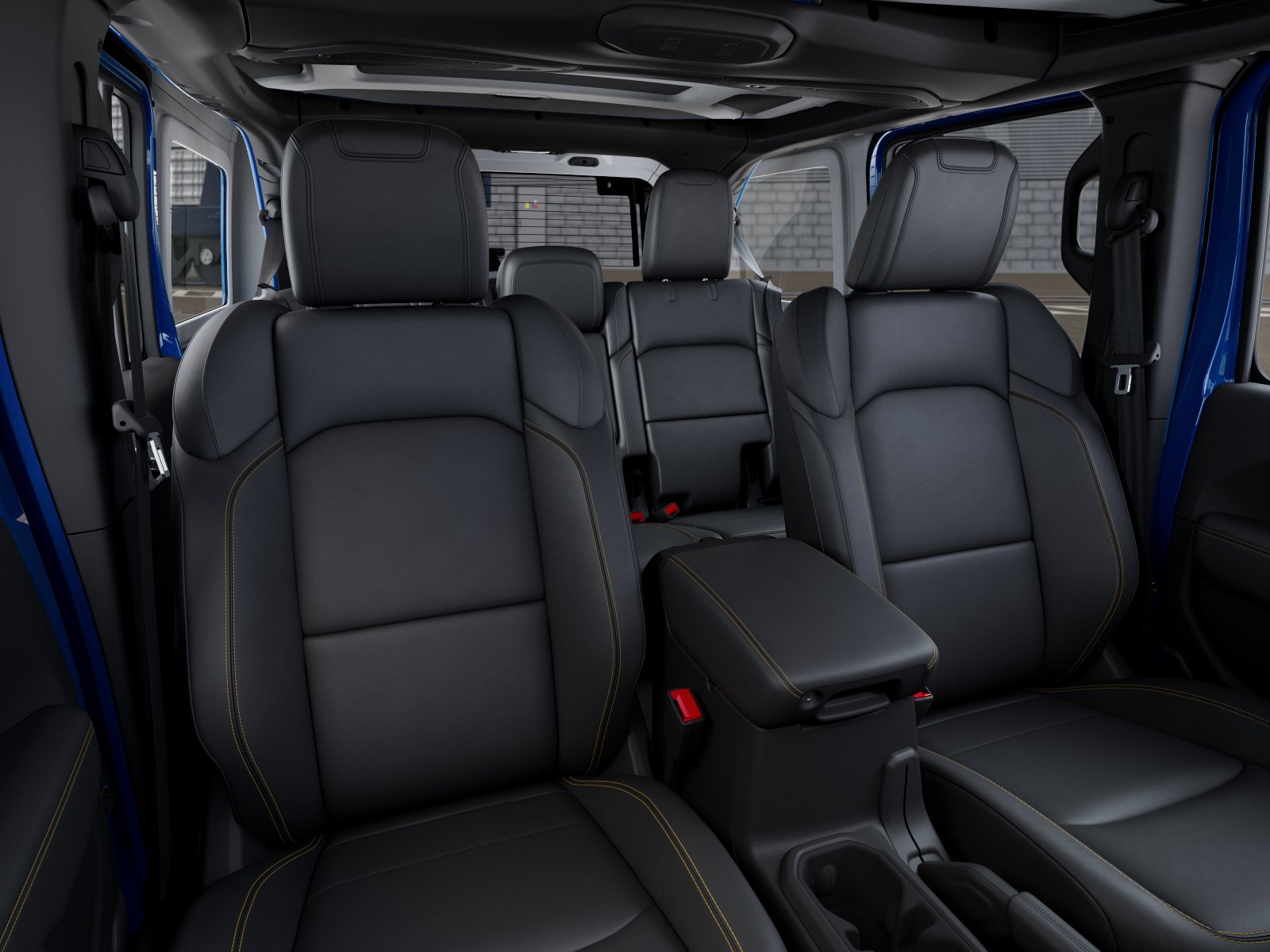 New 2027 Hydro Blue Pearl-Coat Paint Jeep Sahara image 9