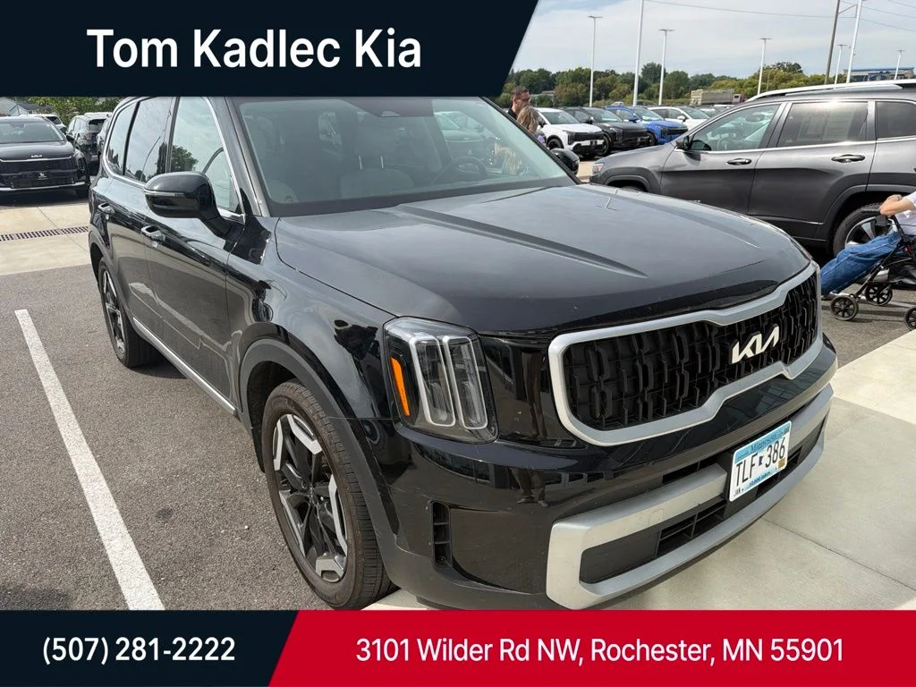 Certified Used 2023 Black Kia EX image 1
