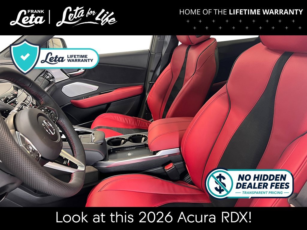 New 2026 Platinum White Pearl Acura w/A-Spec Package image 16