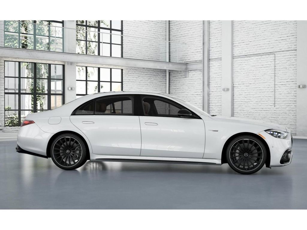 New 2026 MANUFAKTUR Moonlight White Metallic Mercedes-AMG AMG® S 63 E 4MATIC Sedan image 57