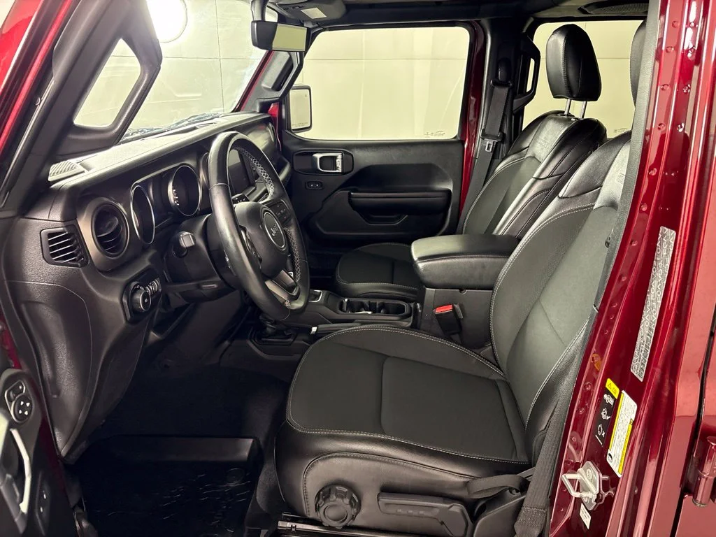 Used 2021 Red Jeep Unlimited Sport image 24