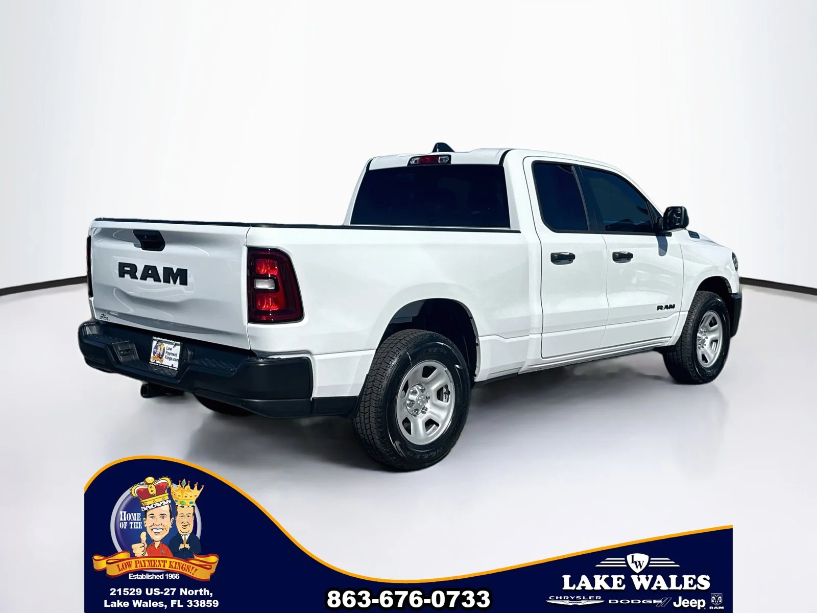 New 2027 Bright White Clear-Coat Exterior Paint RAM TRADESMAN image 6