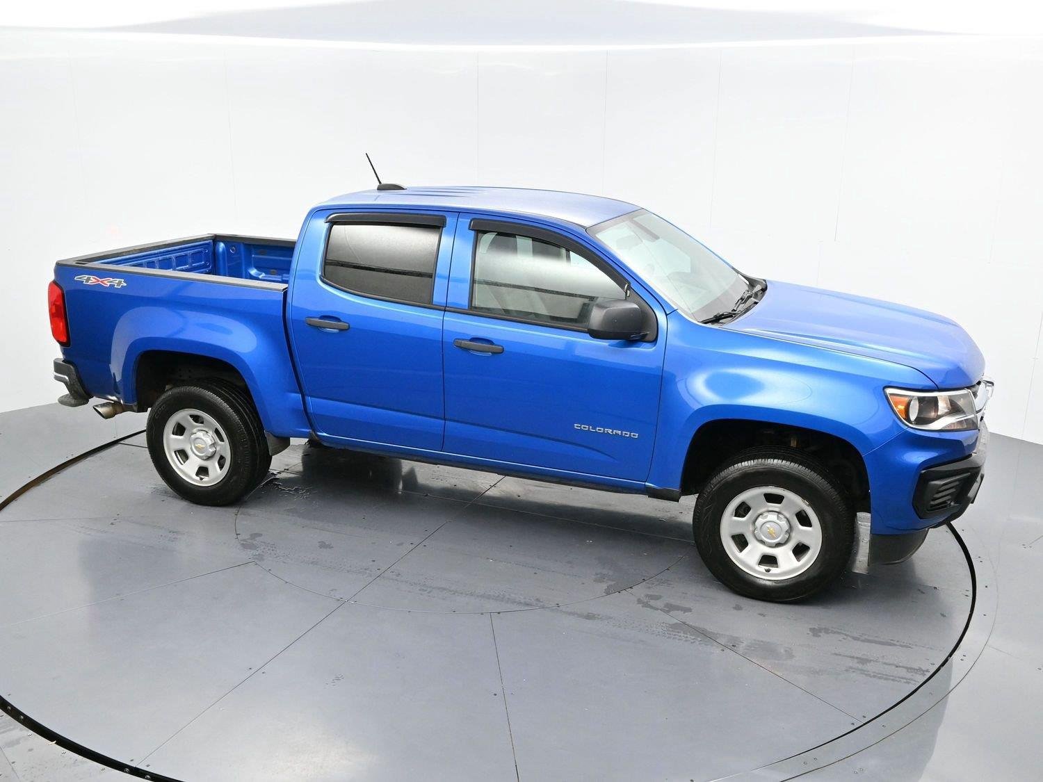 Used 2022 BRIGHT BLUE METALLIC Chevrolet 4WD Work Truck image 32