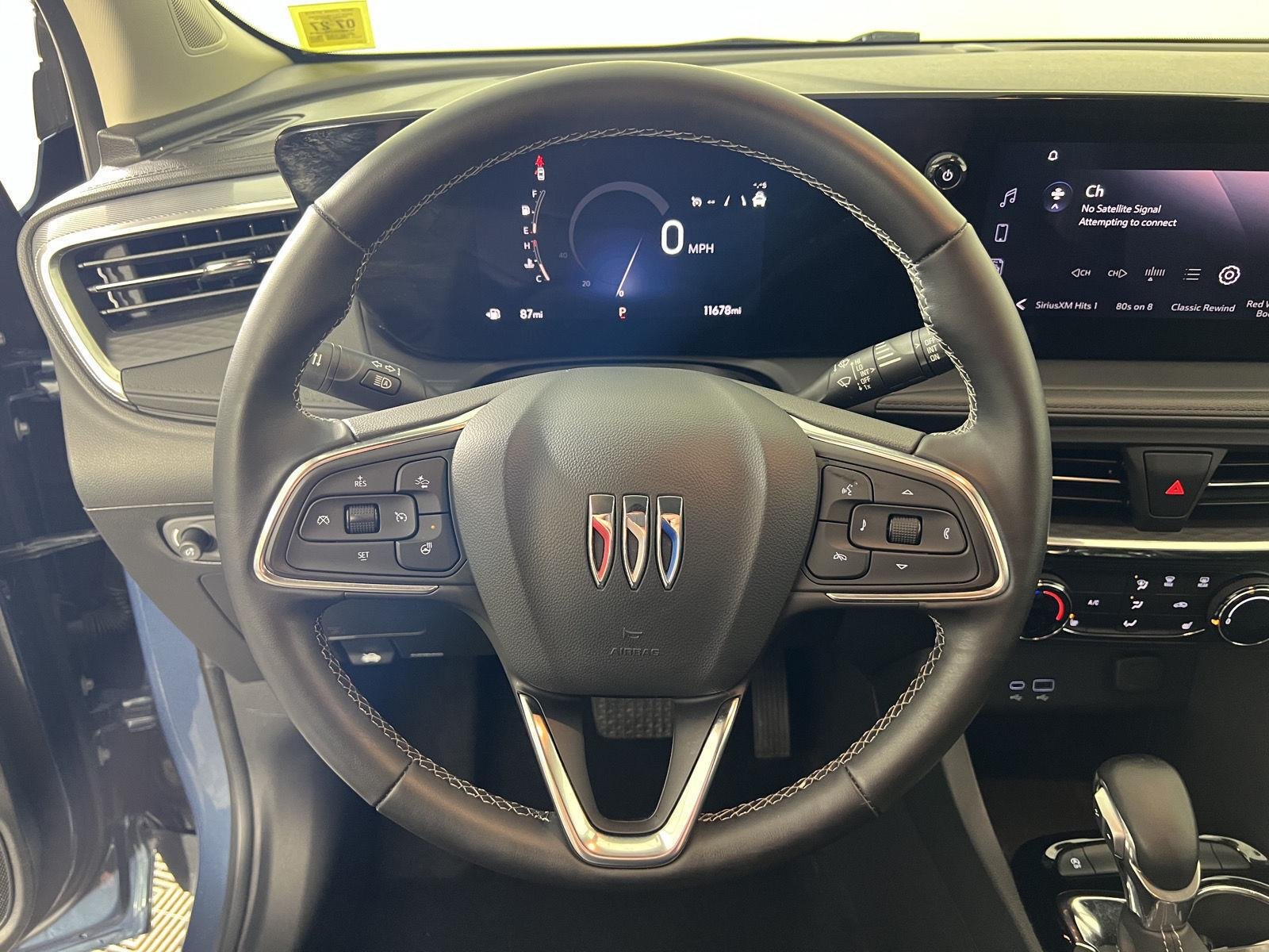 Used 2024 Ocean Blue Metallic Buick Preferred image 7
