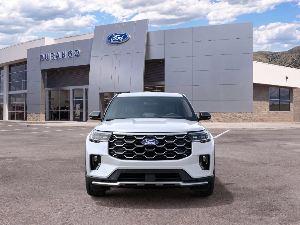 New 2027 Star White Metallic Tri-Coat Ford Platinum™ image 3
