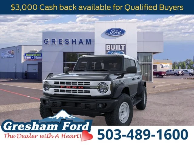 New 2026 Shadow Black Ford Heritage Edition image 2