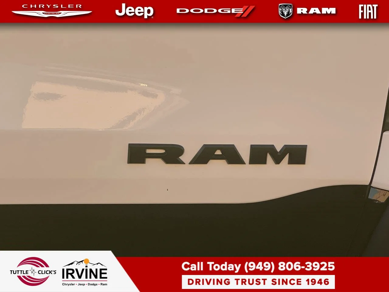 New 2027 Bright White Clear-Coat Exterior Paint RAM RHO image 14
