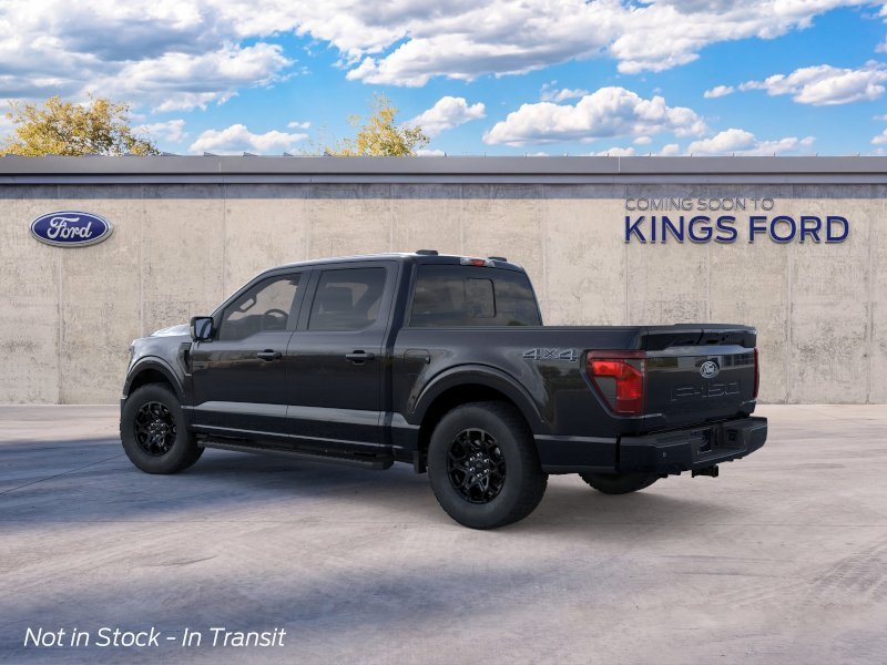 New 2026 Agate Black Metallic Ford XLT image 4