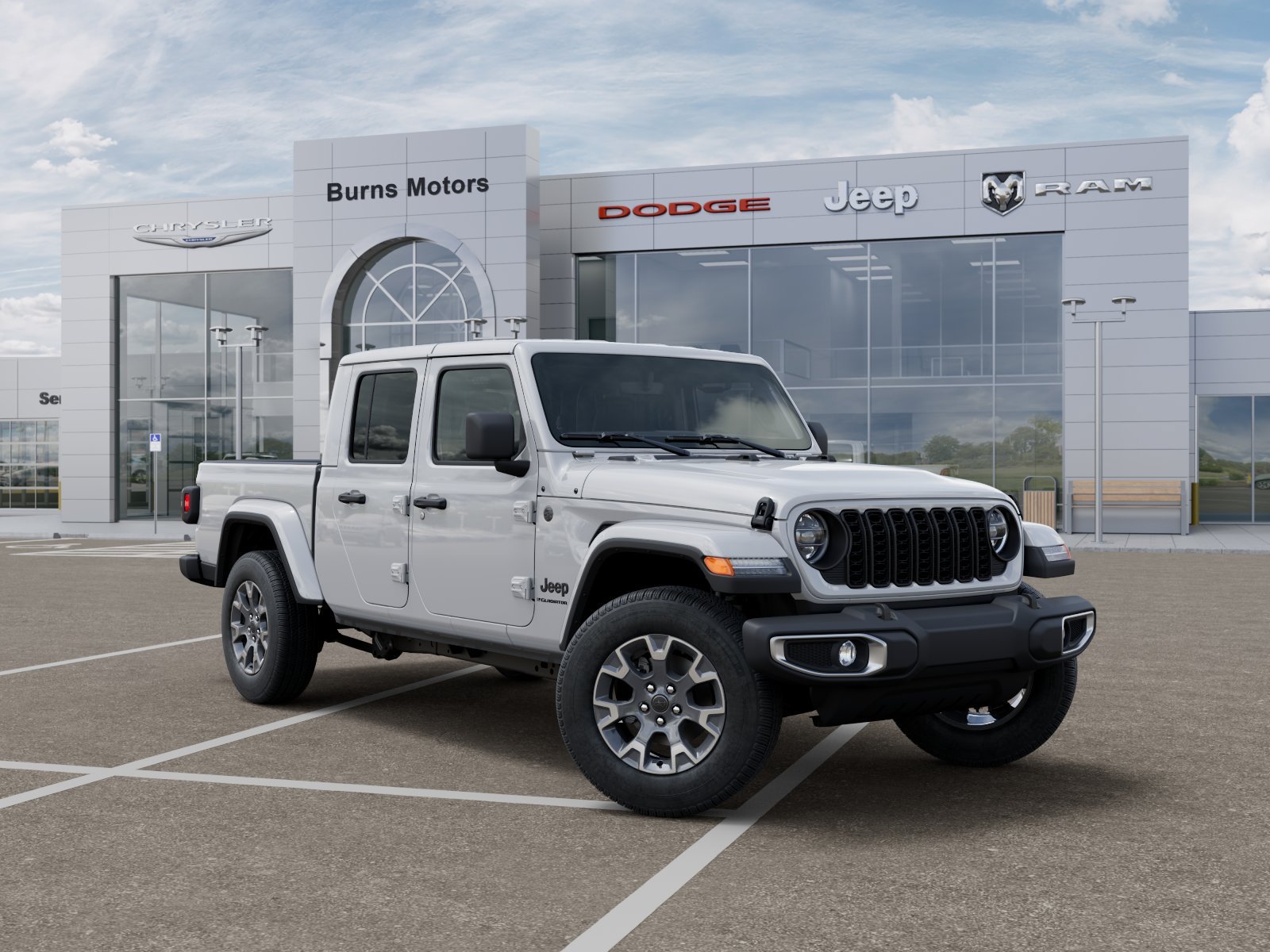 New 2026 Bright White Clearcoat Jeep Sahara image 5