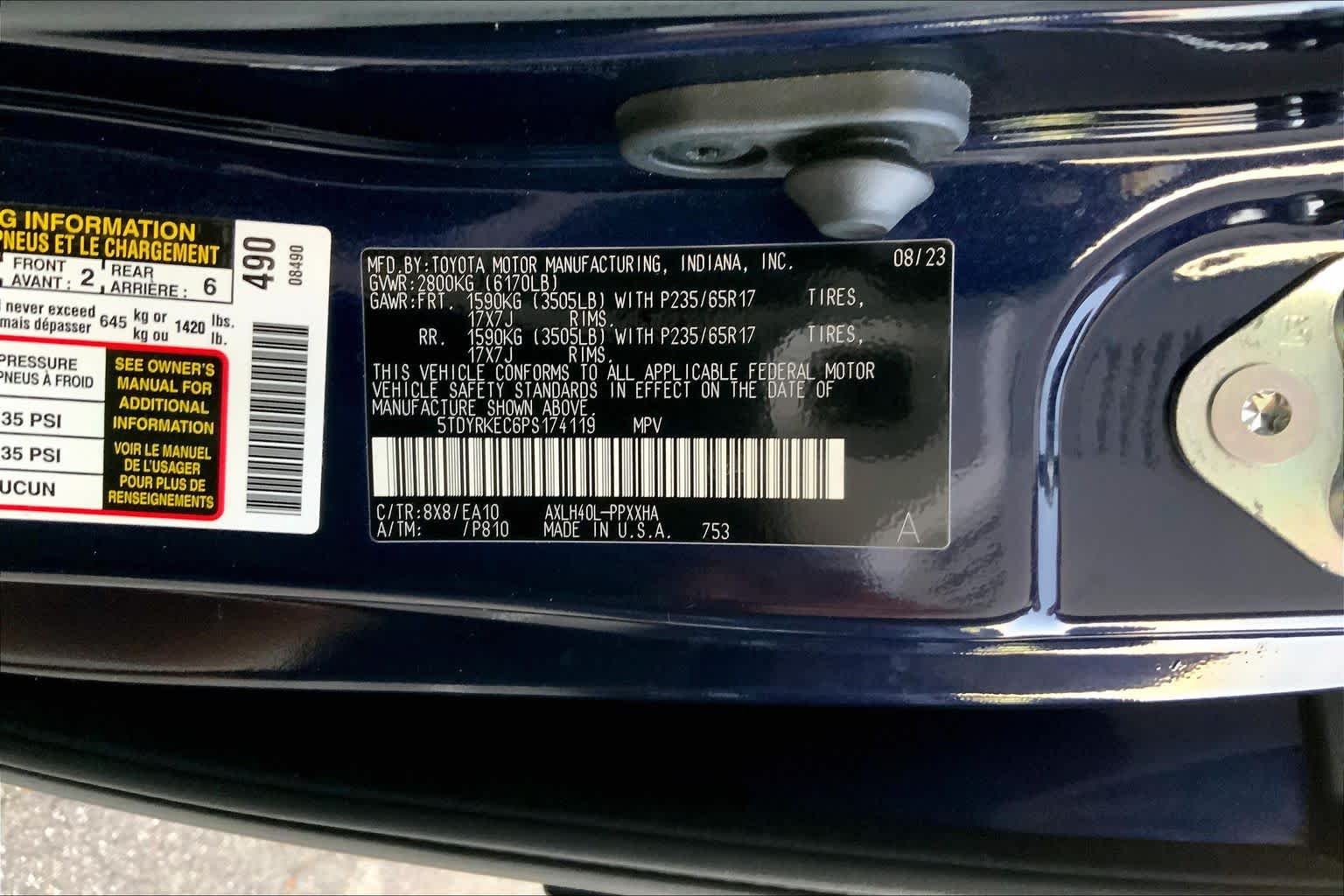 Used 2023 Blueprint Toyota XLE image 31