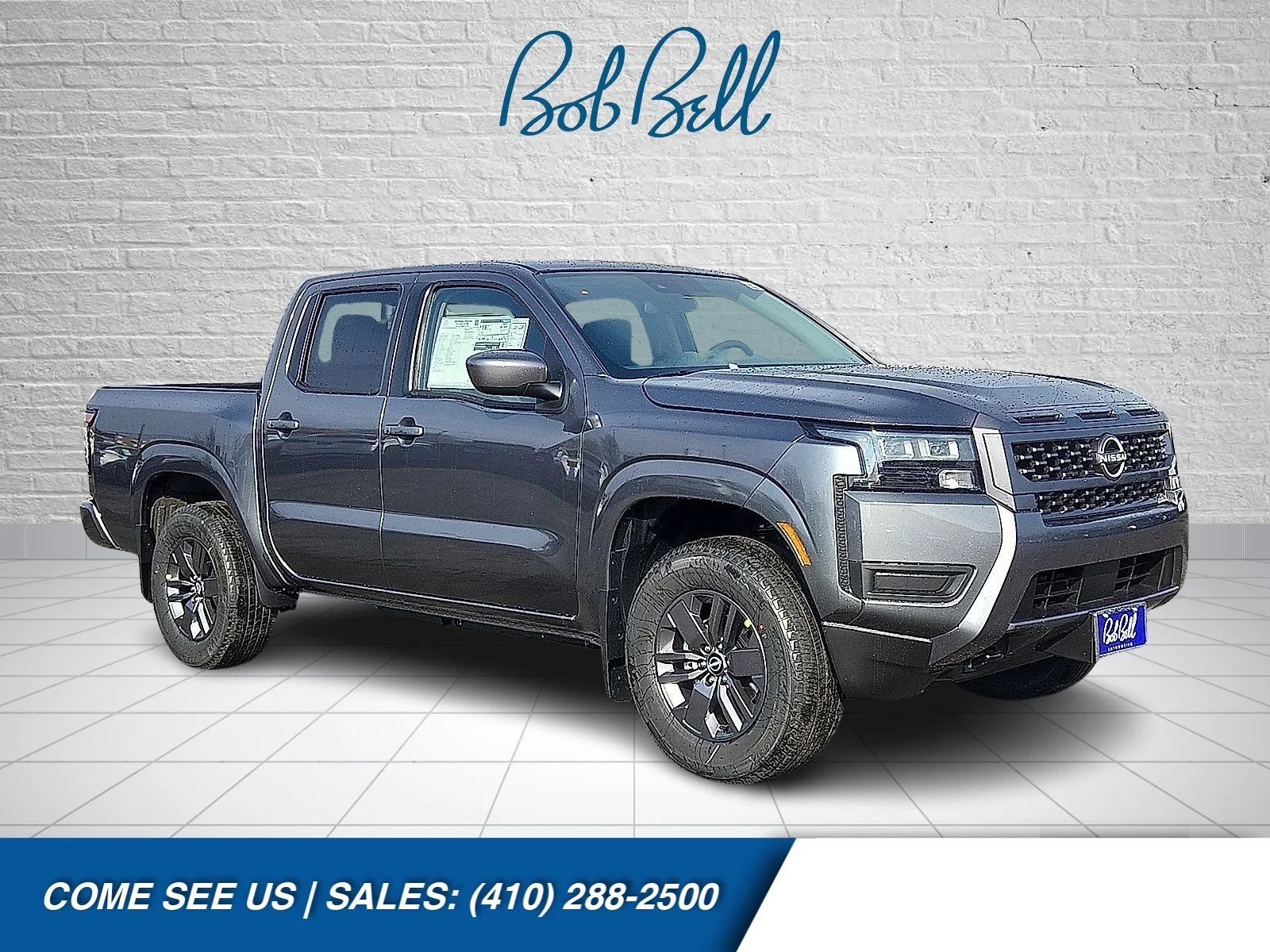 New 2026 Gun Metallic Nissan Crew Cab SV image 1