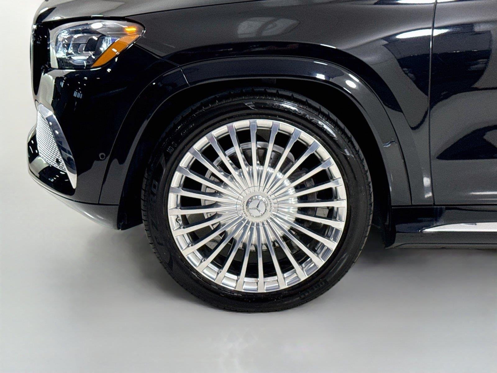 Used 2021 Obsidian Black Metallic Mercedes-Benz Maybach GLS 600 | One Owner | Executive Seating image 50