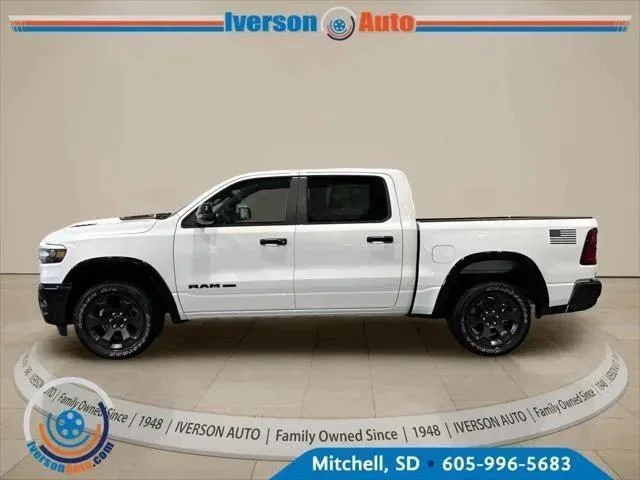 New 2026 Bright White Clear-Coat Exterior Paint RAM BIG HORN image 4