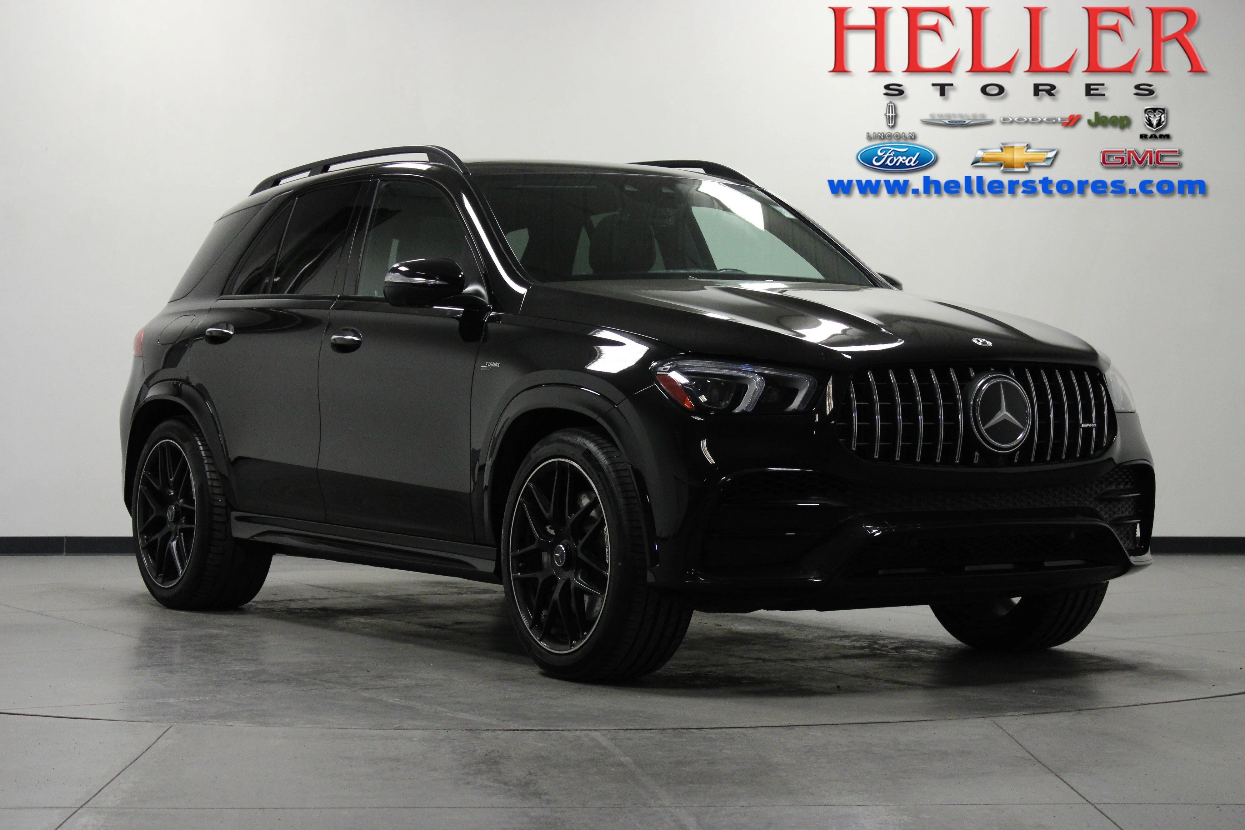 Used 2022 Obsidian Black Metallic Mercedes-Benz GLE 53 AMG® image 1