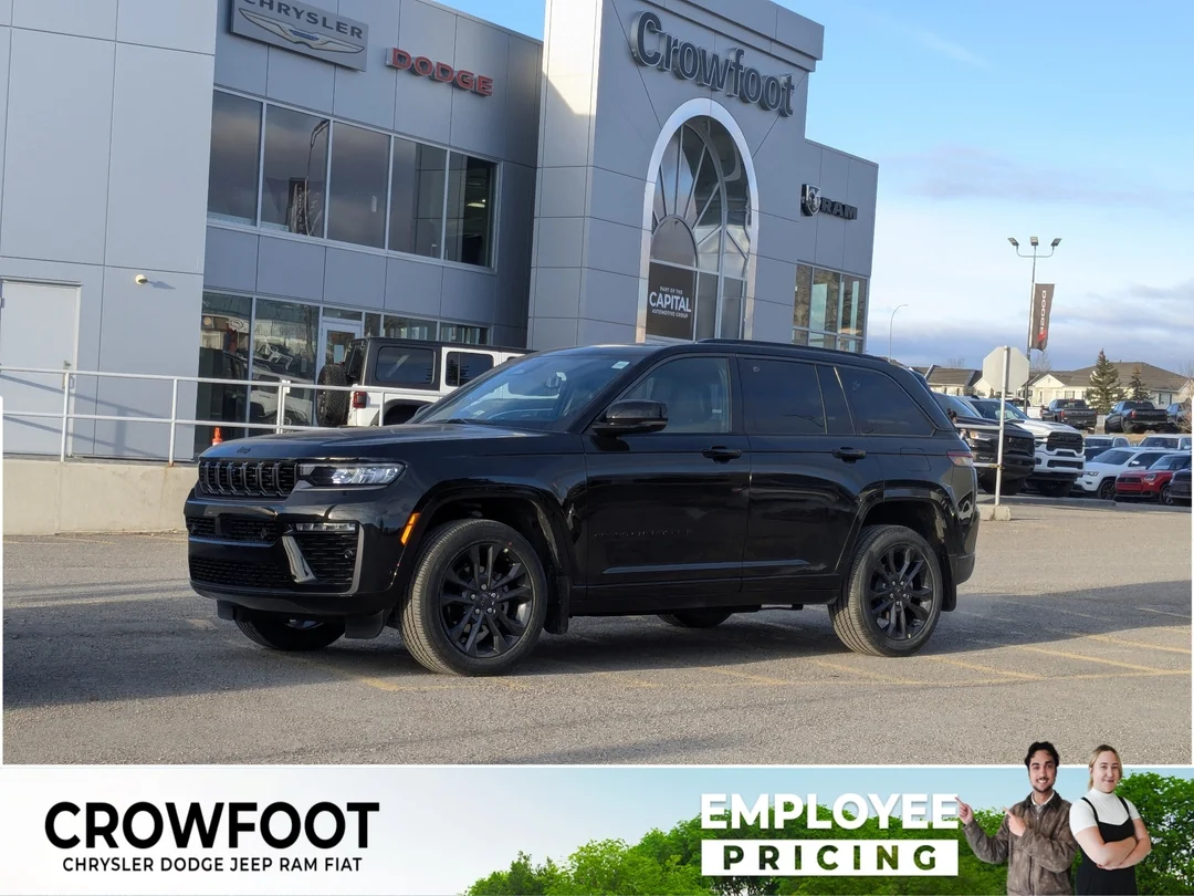 New 2026 Black Jeep Limited Reserve - - 4x4 - Panoramic Sunroof - Leather Seats - Adaptive Cruise Control & More! image 1