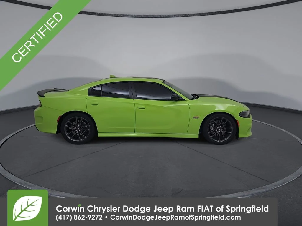 Used 2023 Green Dodge R T Scat Pack image 2