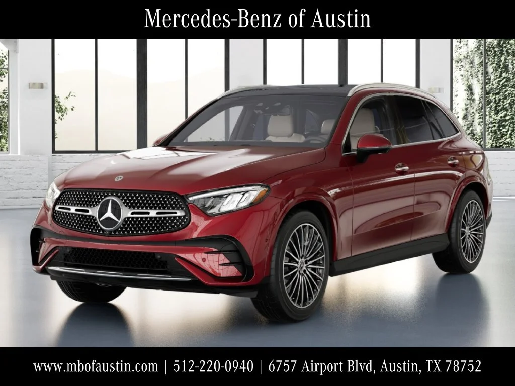 New 2027 Red Mercedes-Benz GLC 300 image 1