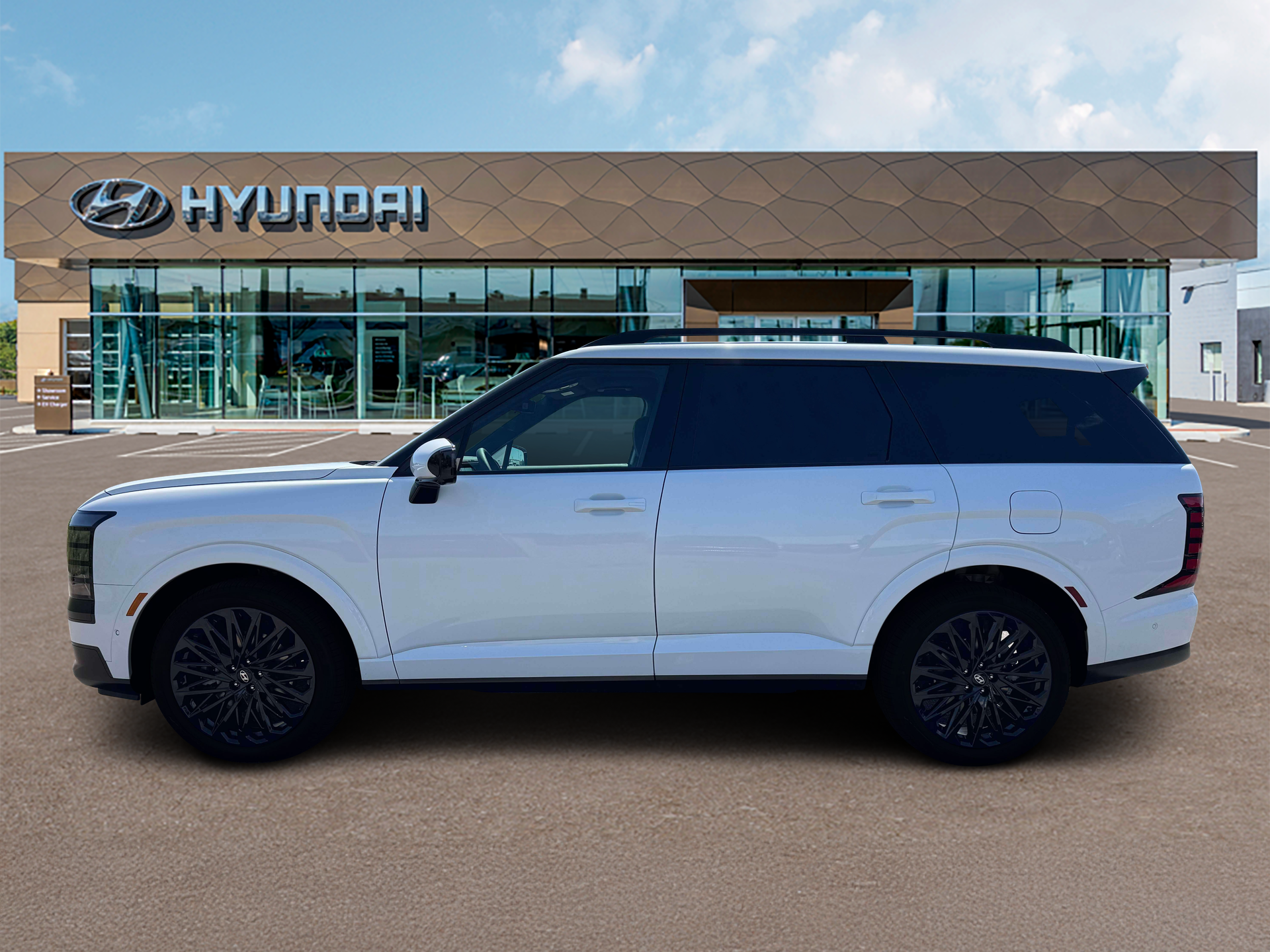 New 2027 White Hyundai Calligraphy Black Ink image 3