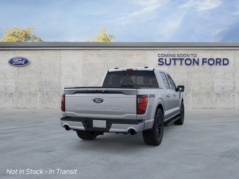 New 2026 Iconic Silver Metallic Ford XLT image 8