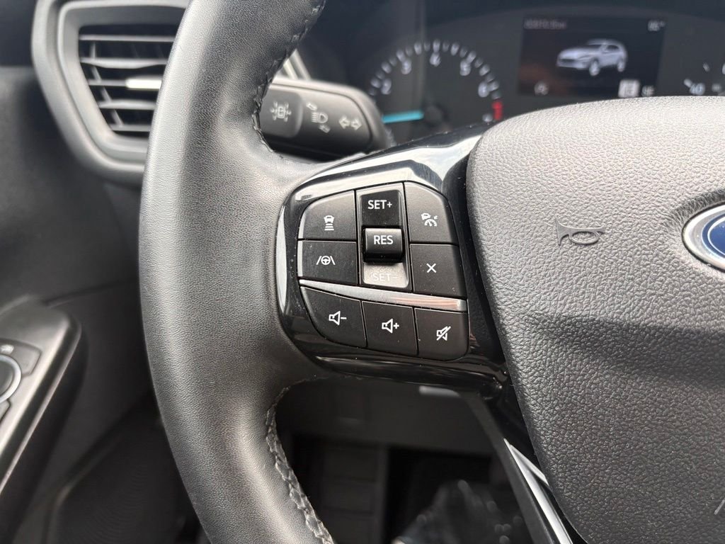 Certified Used 2022 Stone Blue Metallic Ford SE image 28