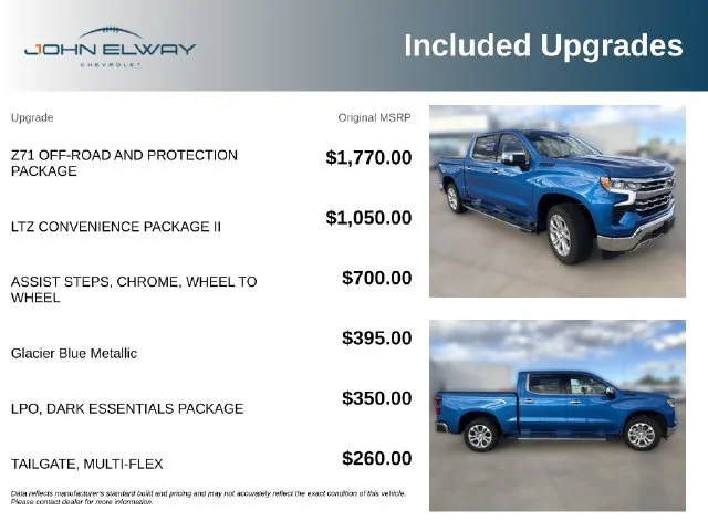 Used 2024 Blue Chevrolet LTZ image 7