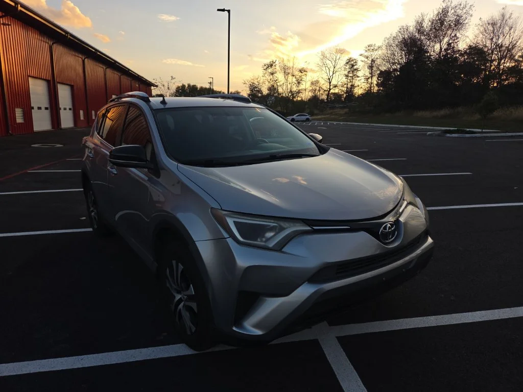 Used 2016 Silver Toyota LE image 1