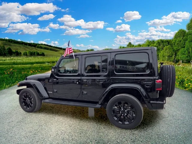 Certified Used 2022 Black Jeep Unlimited Sahara High Altitude image 4