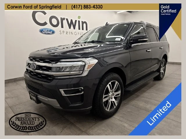 Certified Used 2024 Gray Metallic Ford Limited image 1