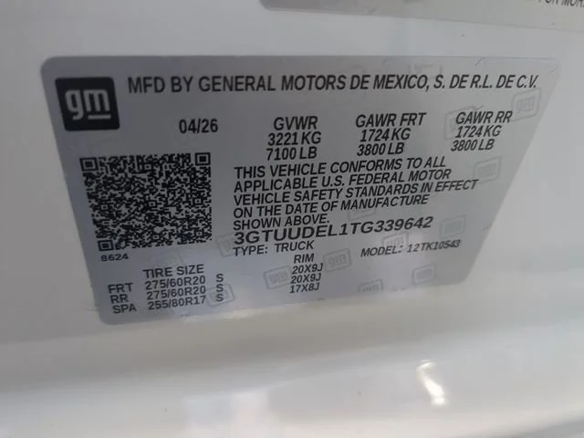 New 2026 Summit White GMC SLT image 31