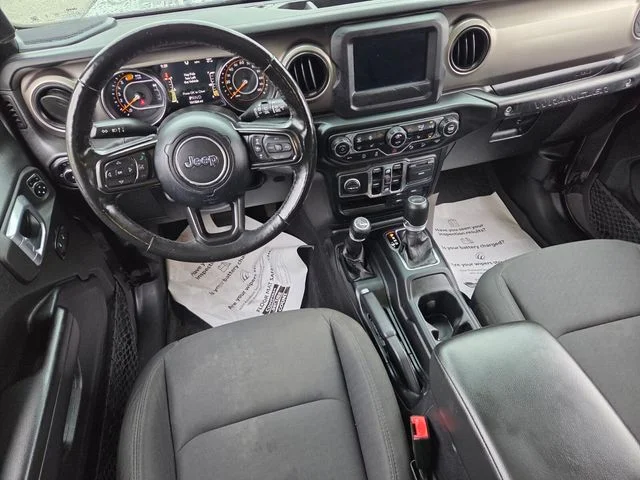 Used 2020 Gray Jeep Unlimited Sport image 8