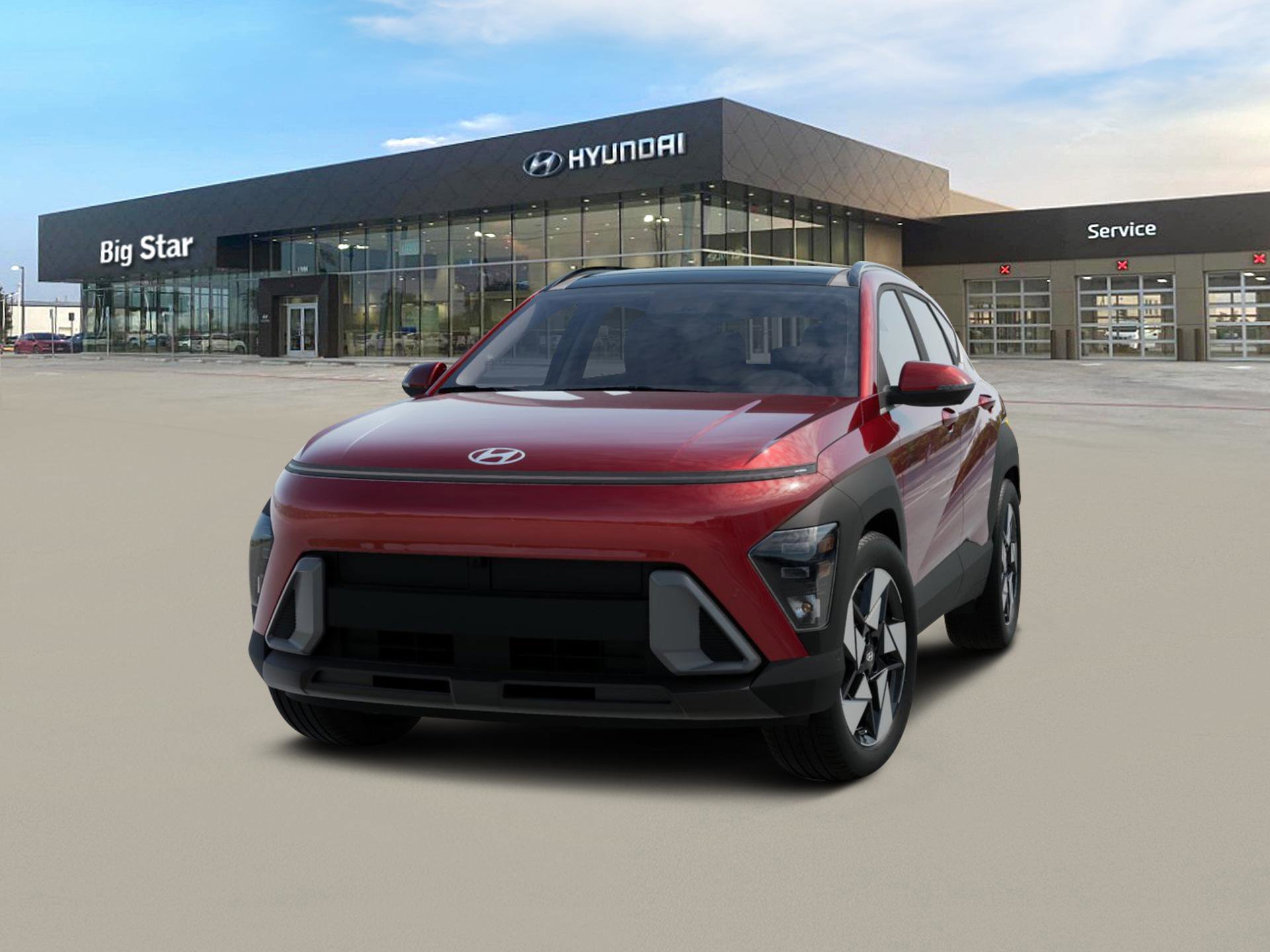 New 2026 Ultimate Red Metallic Hyundai SEL Sport FWD image 7