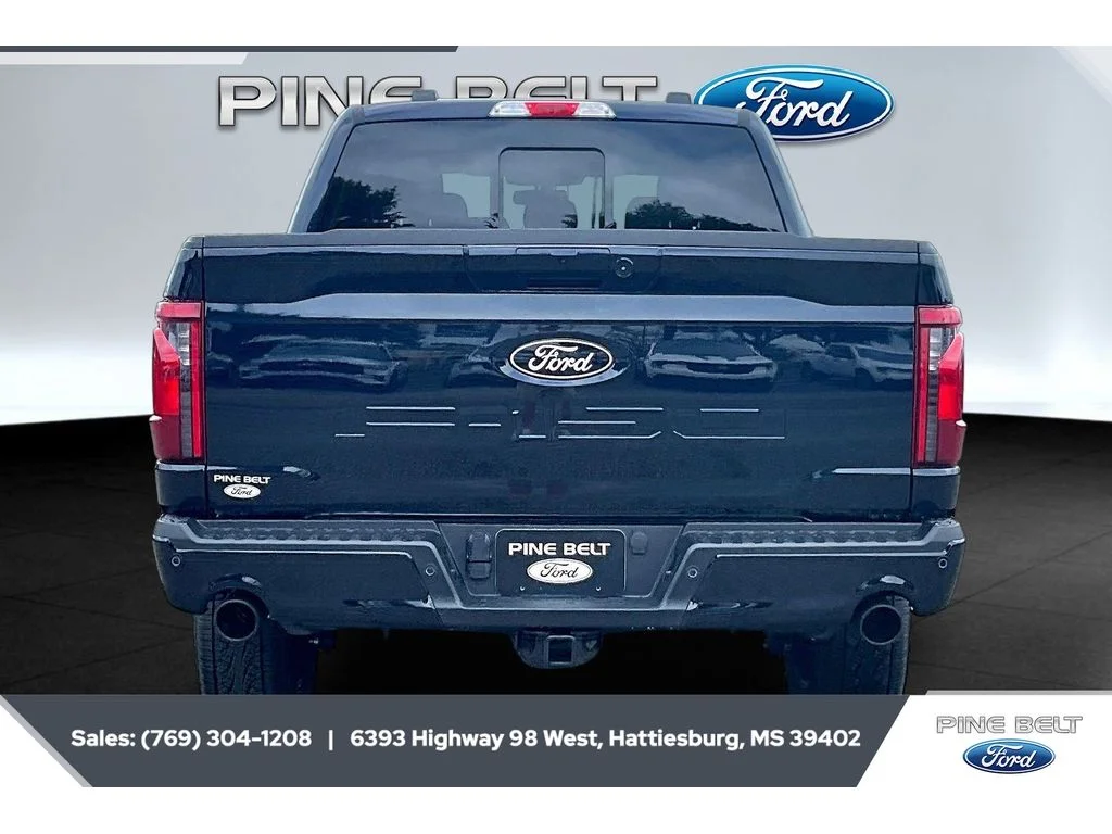 New 2026 Antimatter Blue Metallic Ford XLT image 4
