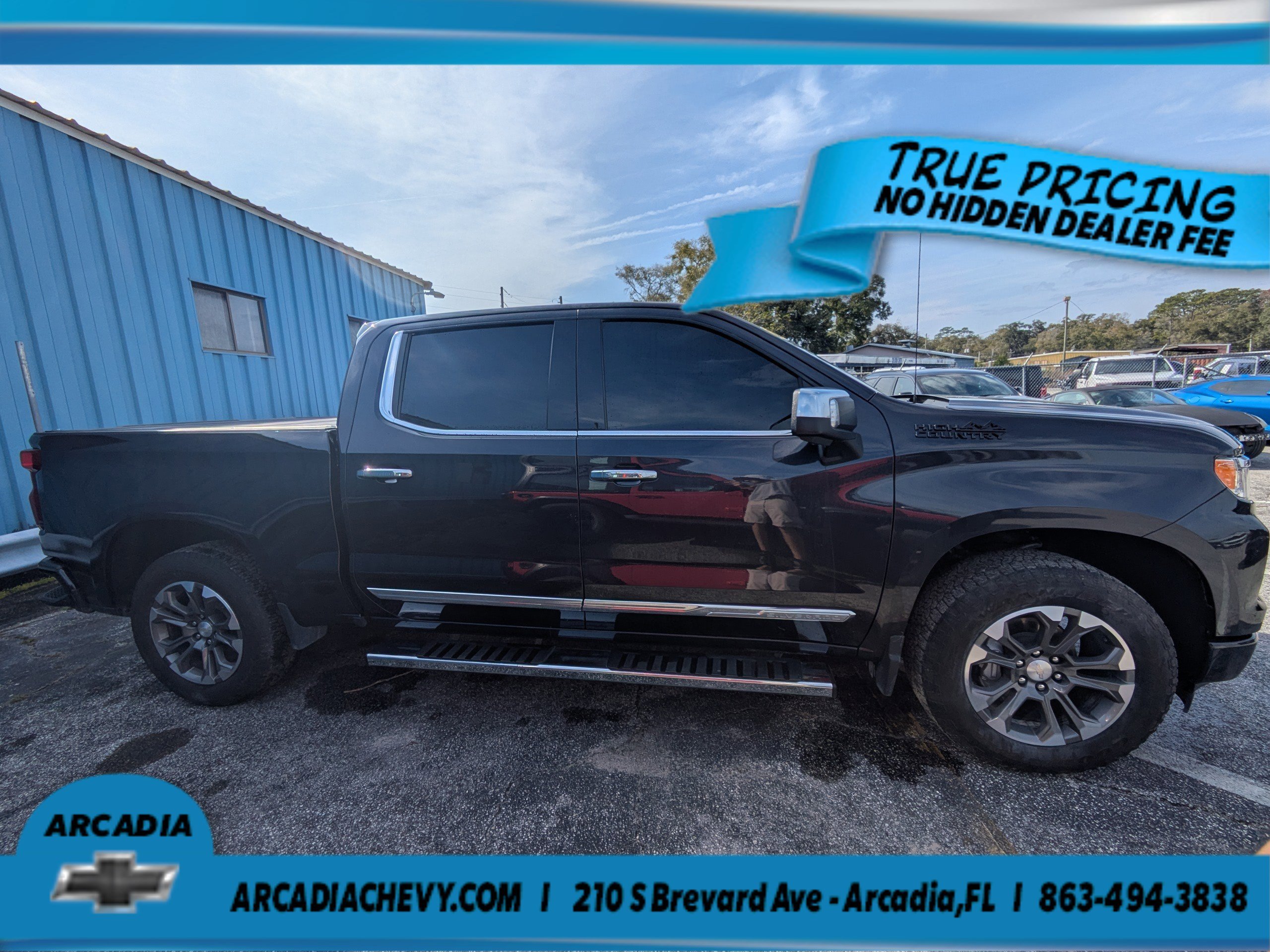 Used 2023 Dark Ash Metallic Chevrolet High Country image 3