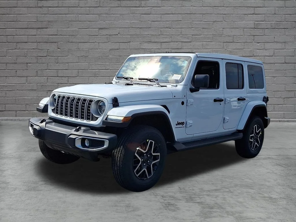 New 2027 Bright White Clearcoat Jeep Sahara image 4