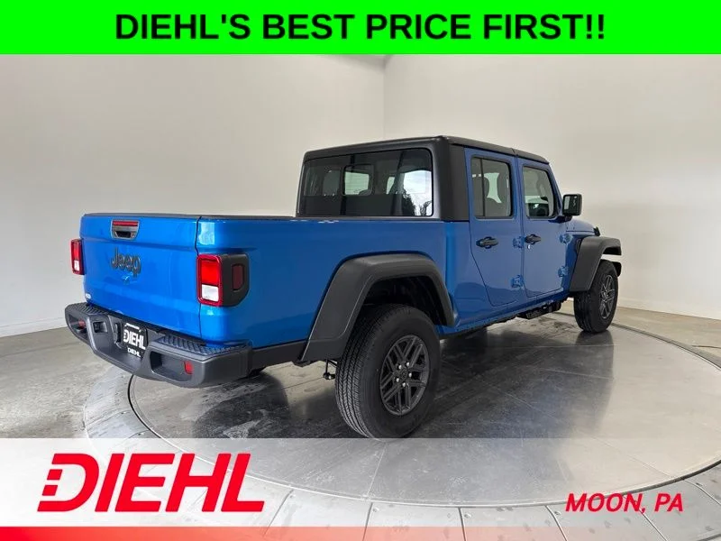 New 2026 Hydro Blue Pearl-Coat Exterior Paint Jeep Sport image 7
