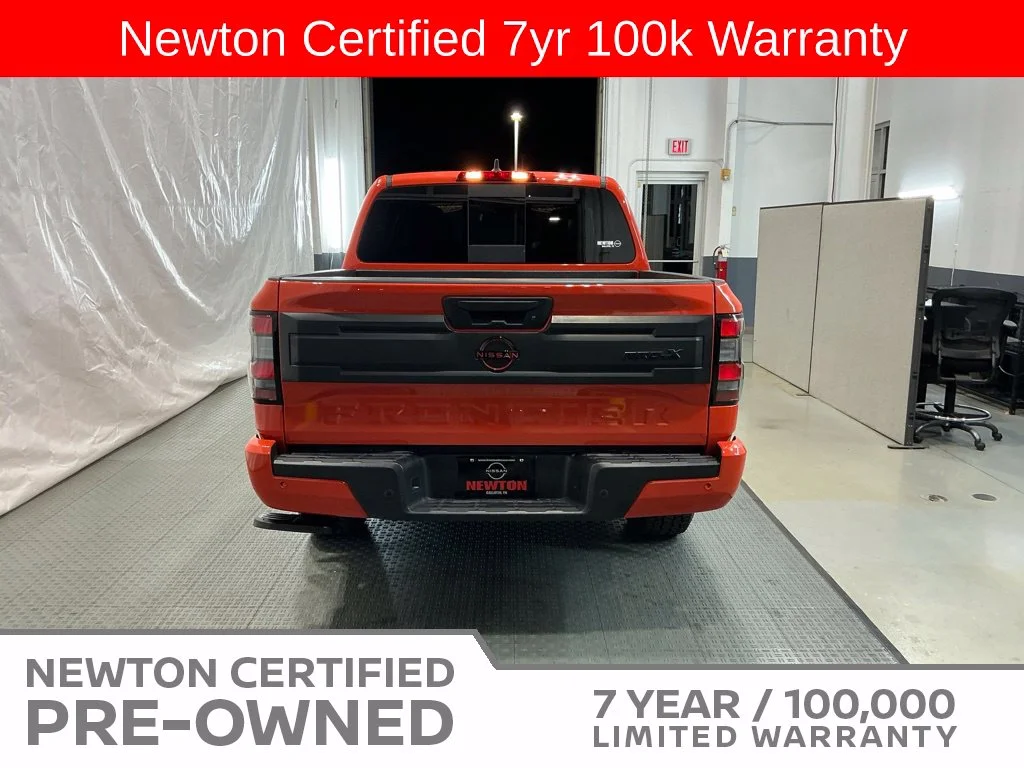 Certified Used 2025 Afterburn Orange Nissan PRO-X image 5