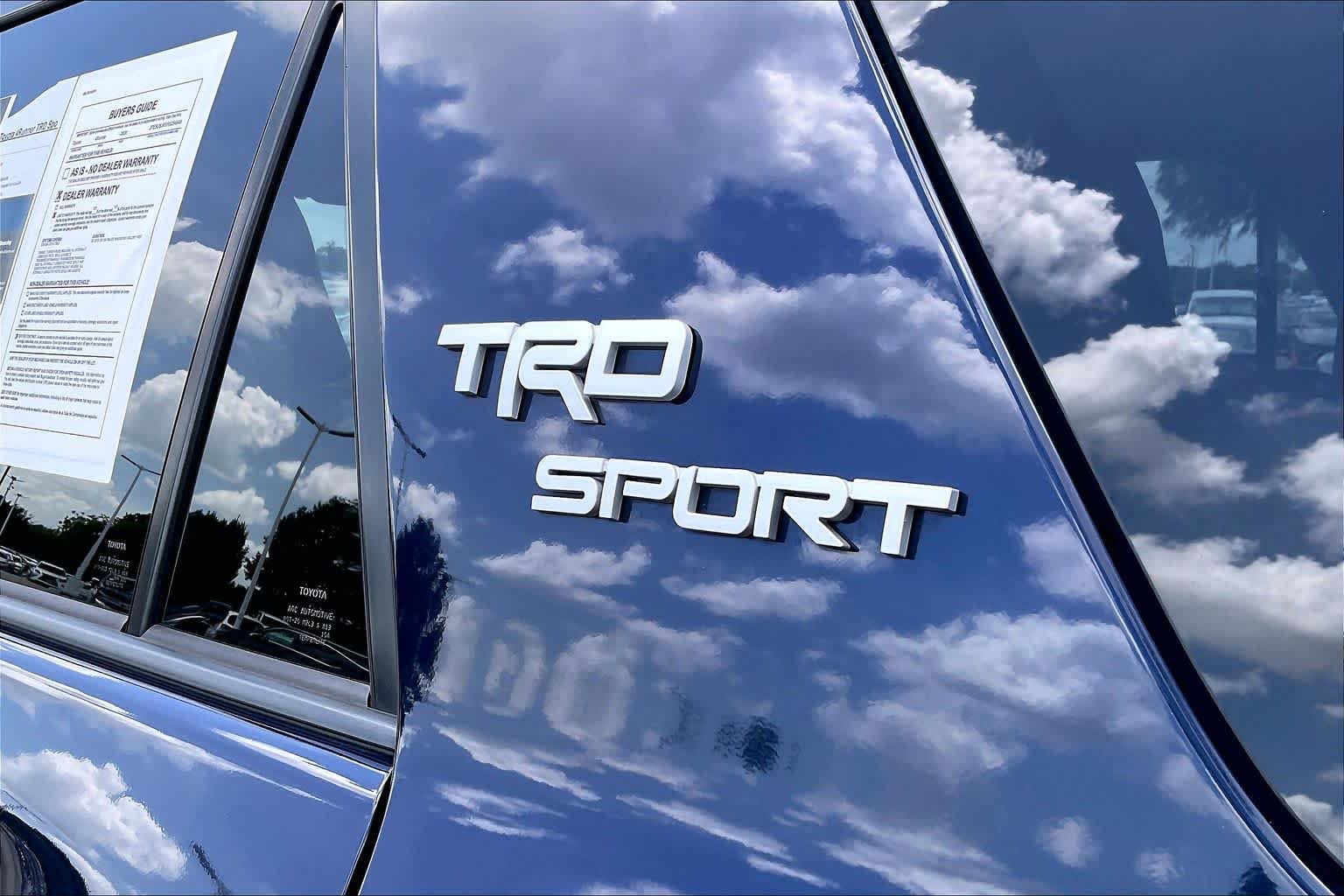 Used 2024 Nautical Blue Metallic Toyota TRD Sport image 9