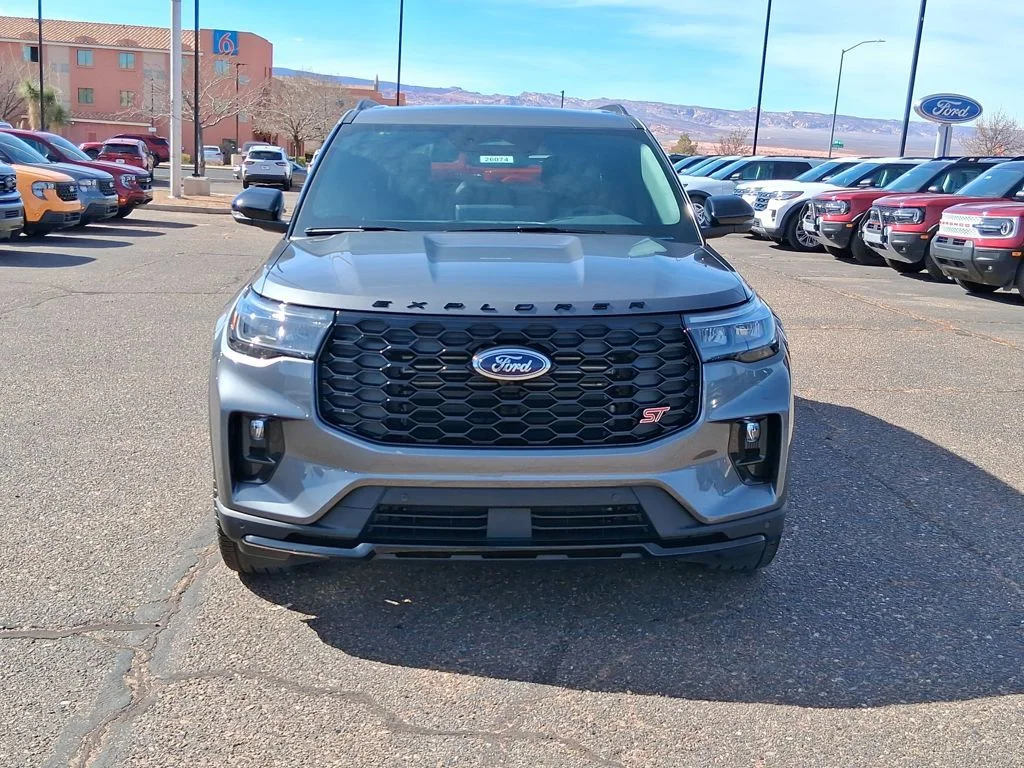 New 2026 Carbonized Gray Metallic Ford ST image 8