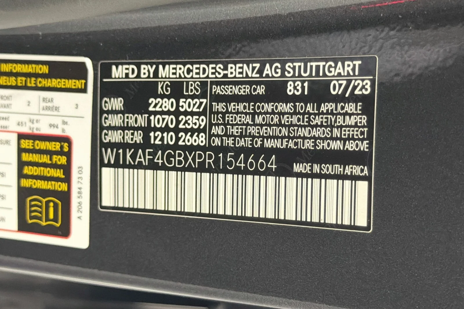 Certified Used 2023 Graphite Grey Metallic Mercedes-Benz C 300 image 26