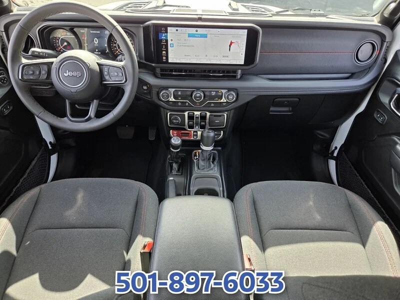 Used 2026 Bright White Clearcoat JEEP RUBICON 4 DOOR 4X4 image 12