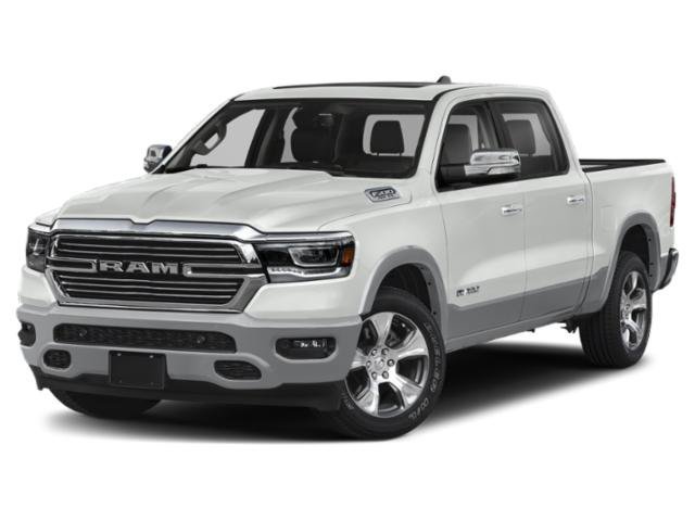 Used 2020 Ivory White Tri-Coat Pearlcoat Ram Laramie image 1