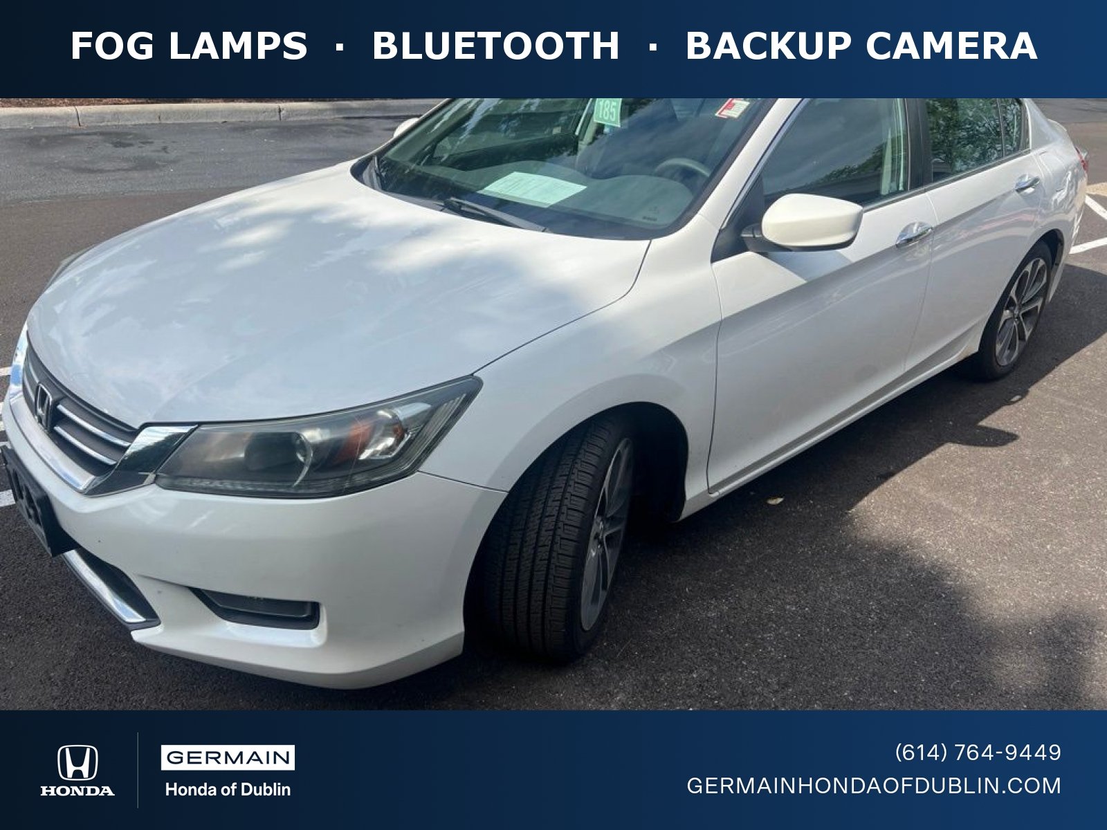 Used 2015 White Orchid Pearl Honda Sport image 1