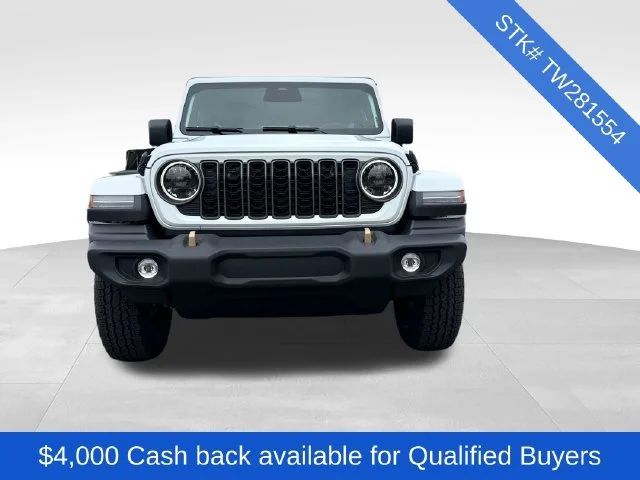 New 2026 Bright White Clear-Coat Exterior Paint Jeep 85th Anniversary Edition image 2