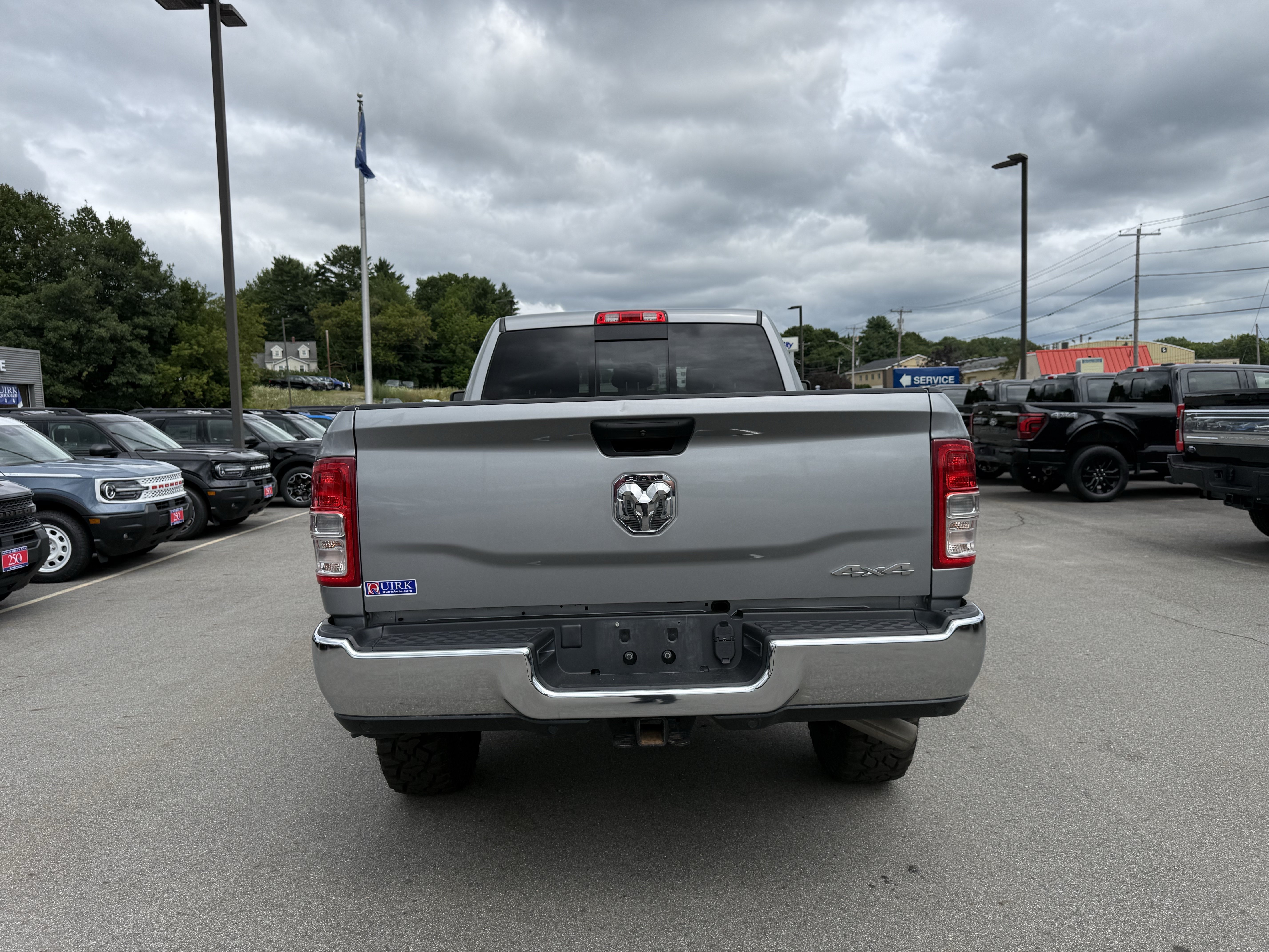 Used 2024 Billet Silver Metallic Clearcoat Ram Tradesman image 7
