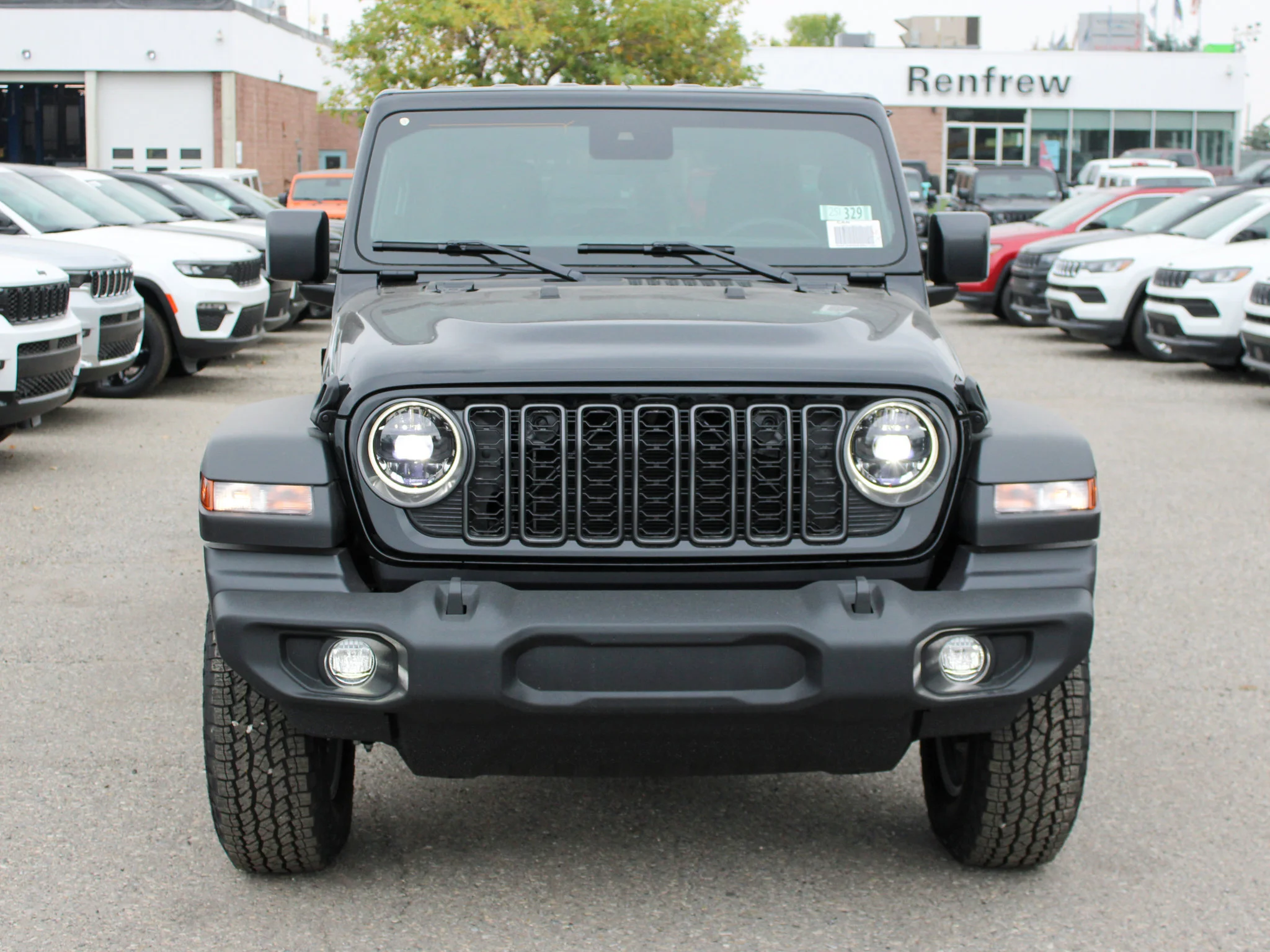 Used 2025 Black Jeep Sport S* 4 Door 4x4, Safety Group, Heated Seats, Remote Start image 6