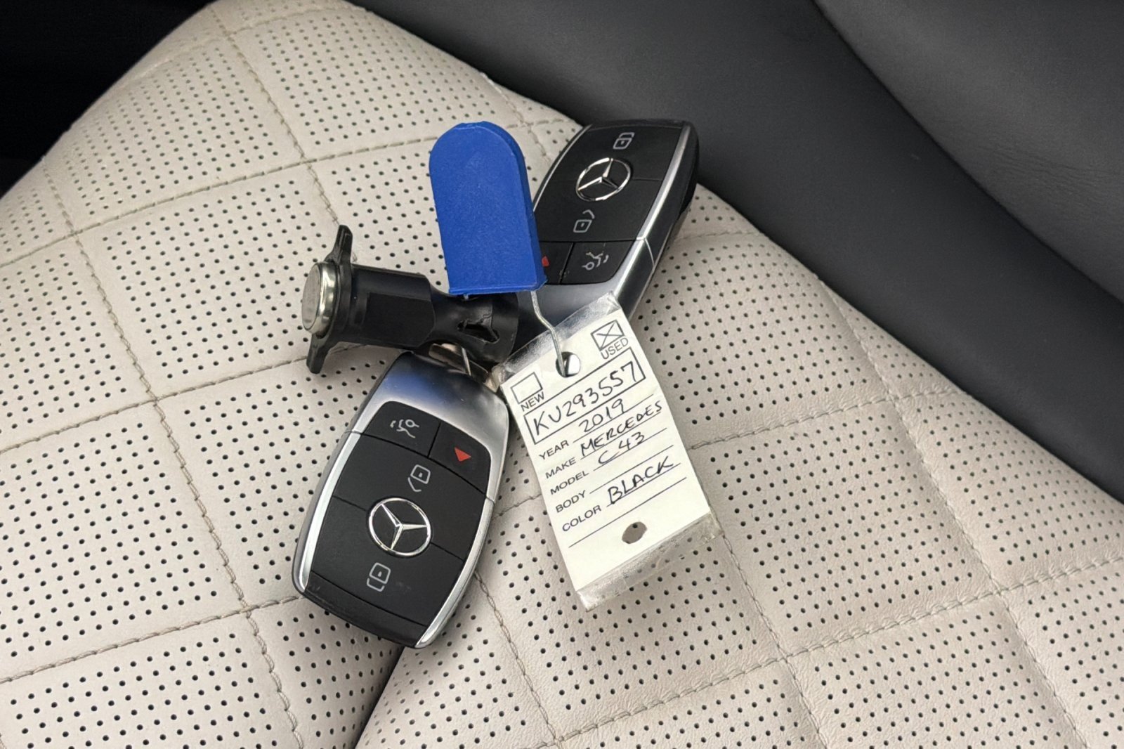 Used 2019 Black Mercedes-Benz AMG® C 43 4MATIC Sedan image 24